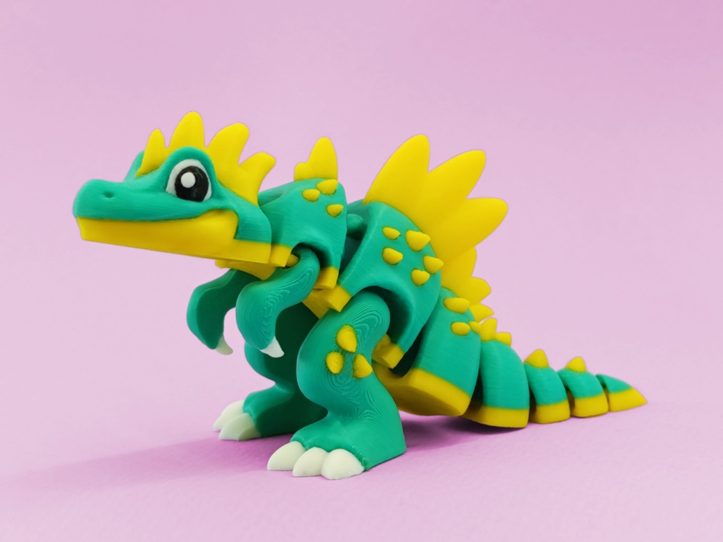 اسباب بازی متحرک دایناسور خوشحال